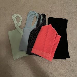 Like New BUNDLE Women’s Tanks and Biker Short